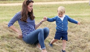 принц Джордж и Кейт Мидълтън