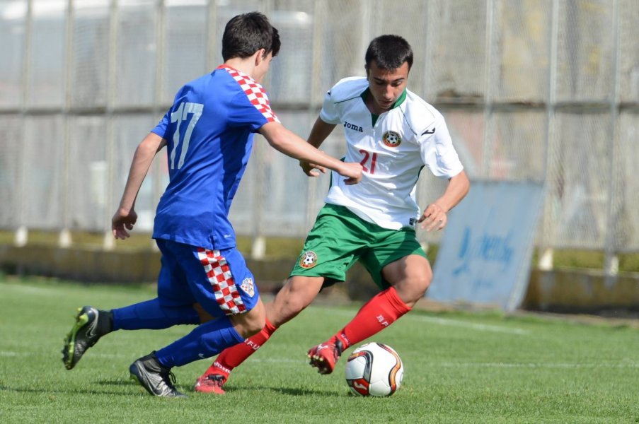 България U16 отстъпи на Хърватия U161