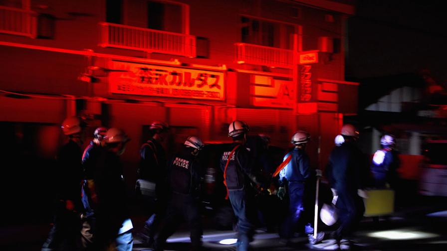 Земетресение в Япония, 9 загинали, над 900 ранени