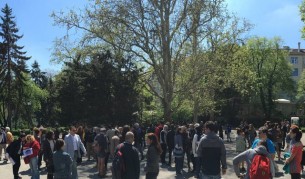 Протест в защита на свободата на словото