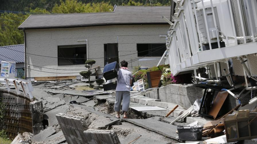 Ново земетресение и в Япония, два труса в Румъния