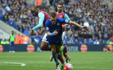 Наказват Джейми Варди за два мача?