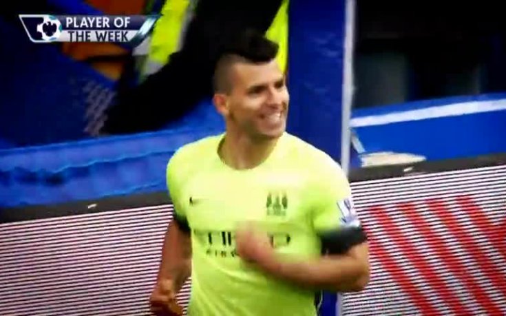 ВИДЕО: Хеттрикът на Агуеро го изстреля към върха