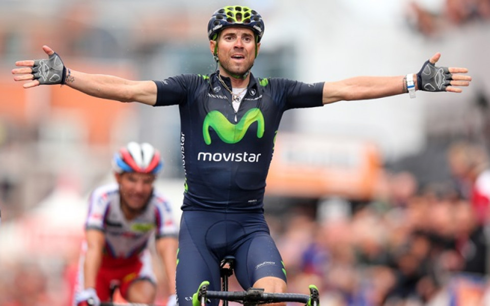 Световният шампион Алехандро Валверде (Испания) няма да участва в колоездачната