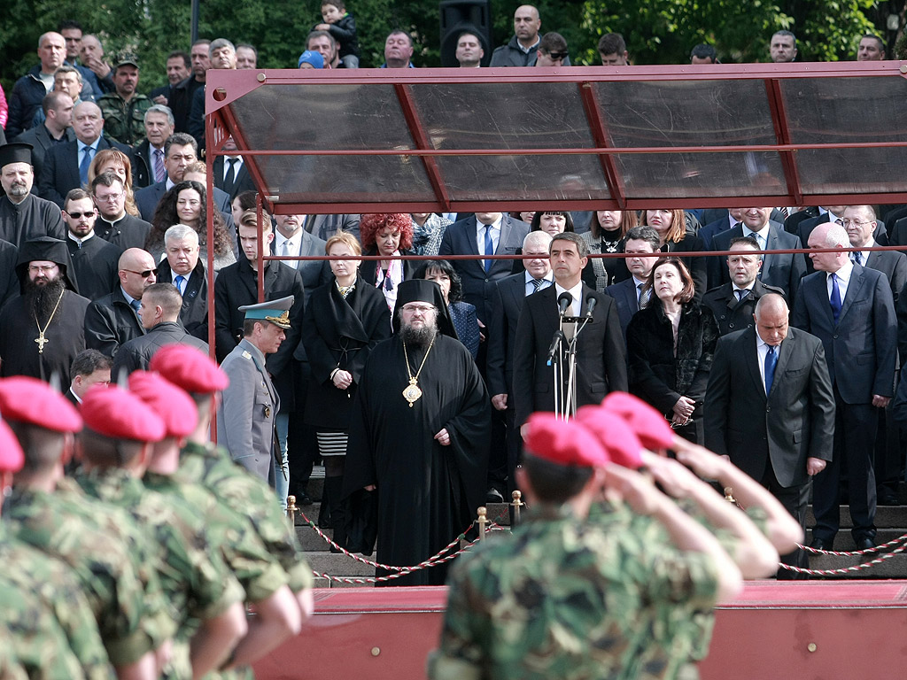 Военния парад в столицата на представителните части на Българската армия