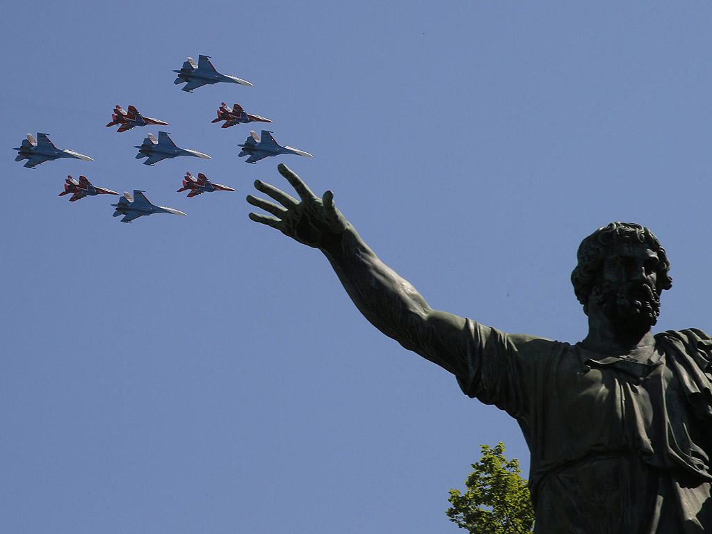 Парад в Москва за 71 години от съветската победа над нацистка Германия