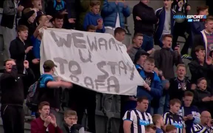 Феновете на Нюкасъл оцениха Рафа Бенитес, желаят да остане