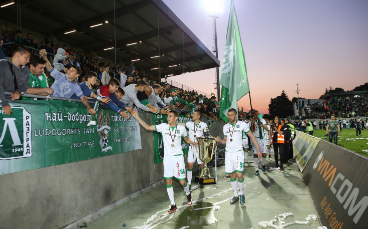 СНИМКИ от шампионските емоции на Лудогорец