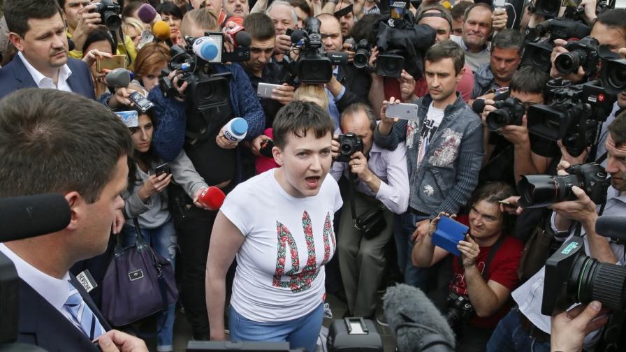 Националната героиня на Украйна с политически проект