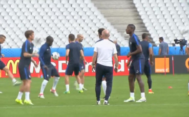 ВИДЕО: Последната тренировка на Франция преди UEFA EURO 2016