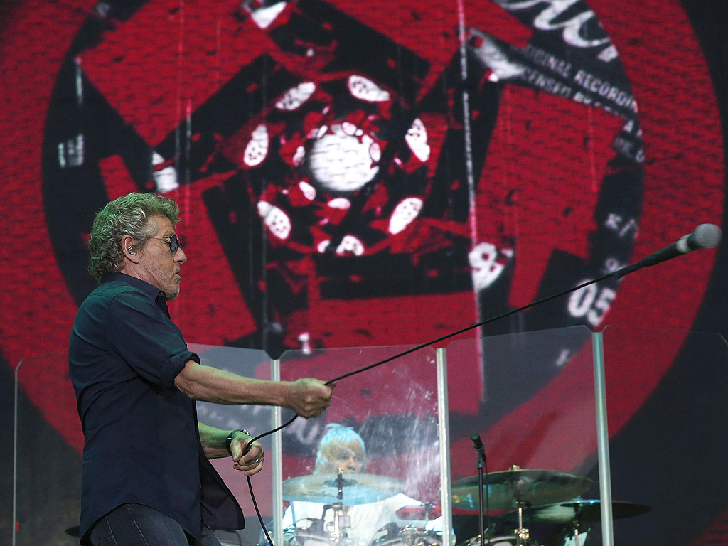 Британската група "The Who" на сцената по време на първия ден от музикалния фестивал Mad Cool в Мадрид, Испания