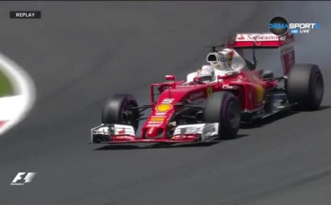 Фетел изскочи начело преди квалификацията в Австрия