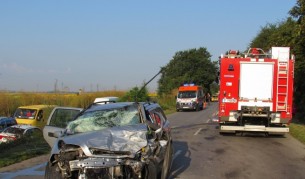 Загинал и ранени при катастрофа на пътя Русе-Силистра