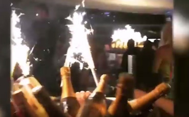 ВИДЕО: Руски национали черпят с шампанско за 250 000 евро