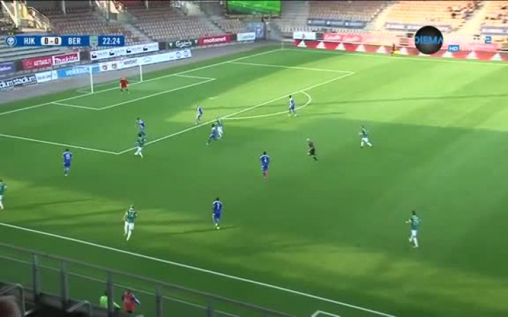 ХИК Хелзинки - Берое 1:0 /първо полувреме/