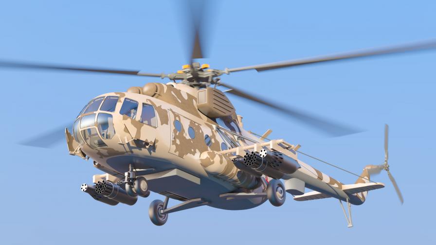 Руски военен хеликоптер беше свален в Сирия