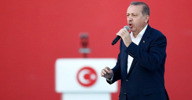 Президентът на Турция и генерален председател на управляващата Партия на