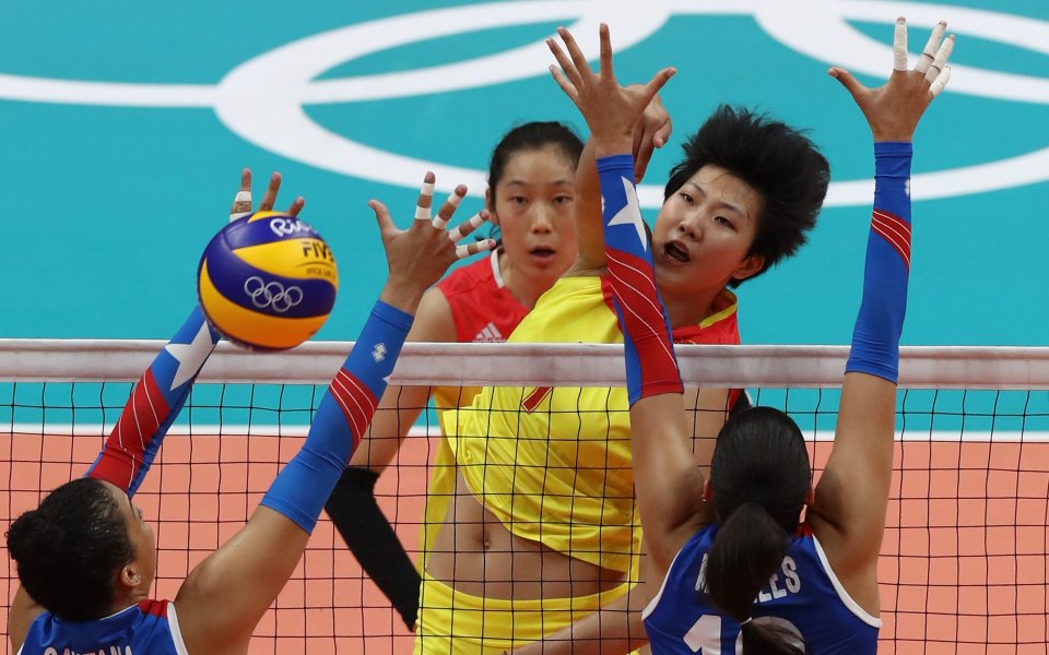 Китай излезе първи в групата си на волейболния турнир