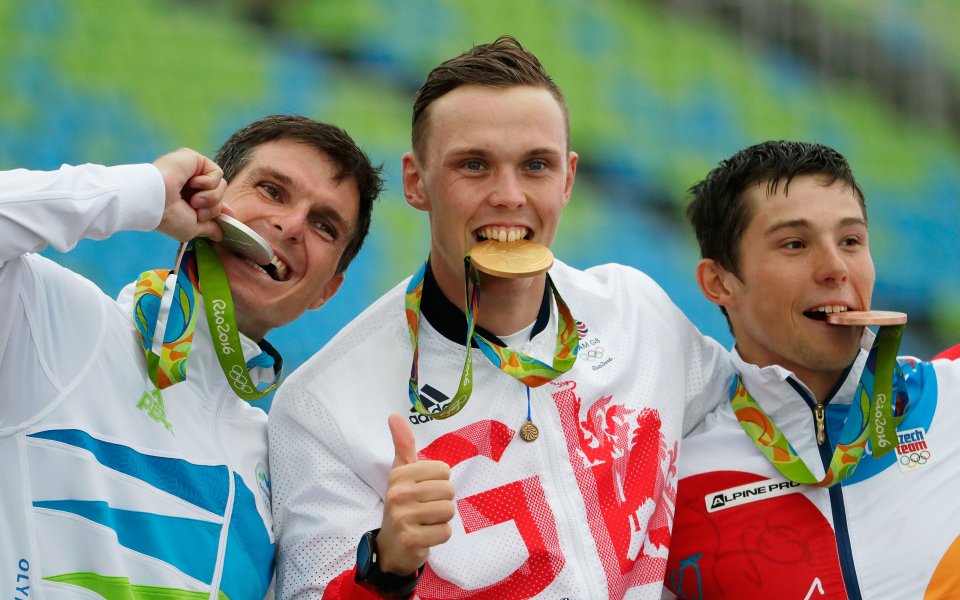 Словаци спечелиха олимпийската титла на двойка кану в бързи води