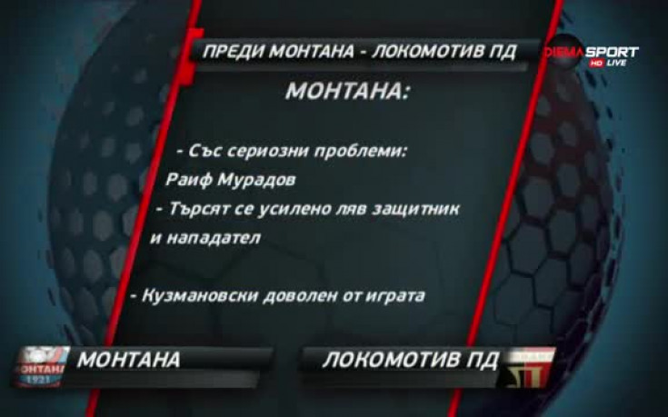 Монтана и Локо Пд в преследване на първа победа