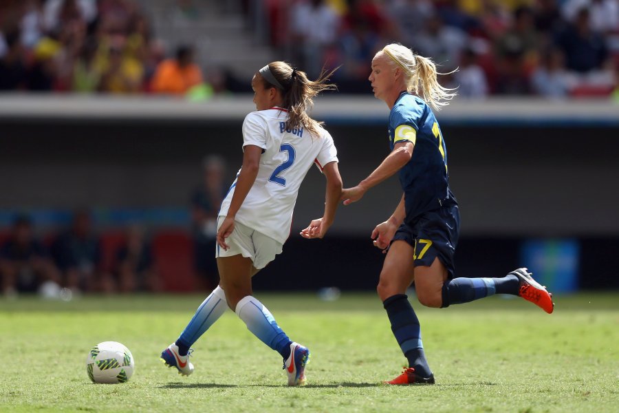 Швеция САЩ женски футбол1