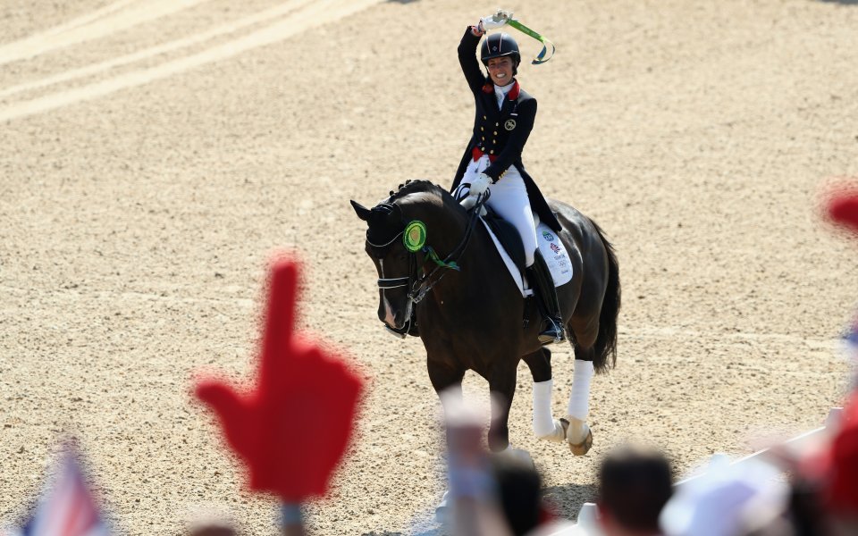 Британка защити олимпийската си титла на обездка