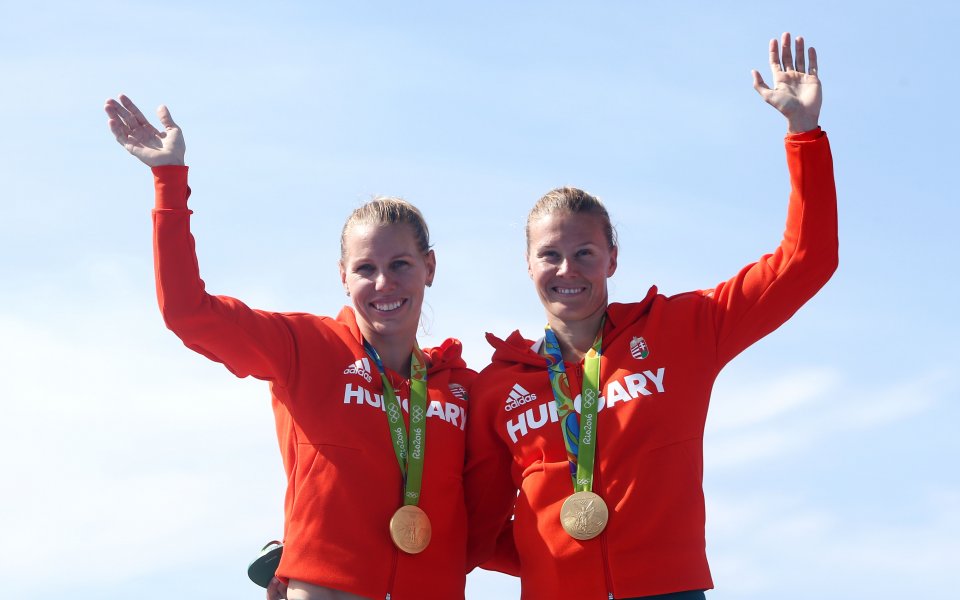 Унгарки спечелиха титлата на двойка каяк на 500 метра  в Рио