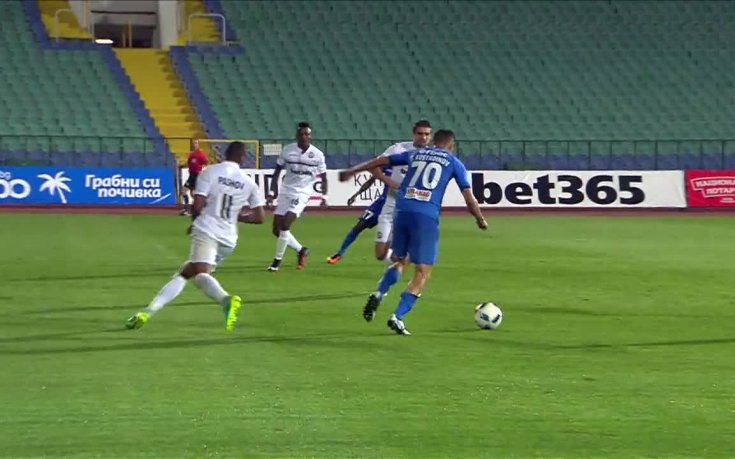 Георги Костадинов за Левски срещу Славия