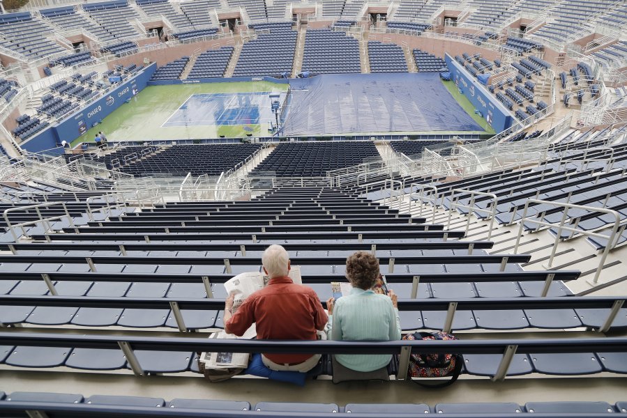 US Open 2016 дъжд1