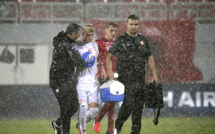 Порой прекрати Албания-Македония при 1:1