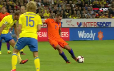 Швеция - Холандия 1:0 /полувреме/