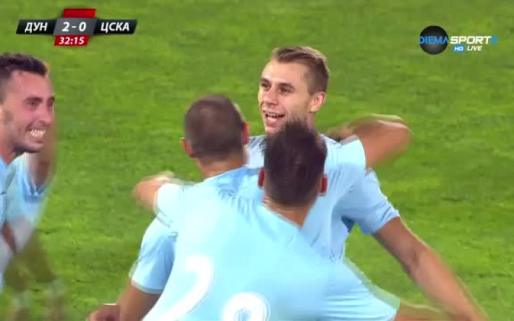 Голът на Антон Огнянов срещу ЦСКА (2:0)