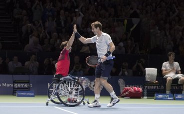 СНИМКИ: Трогателната страна на шоуто Мъри – Димитров