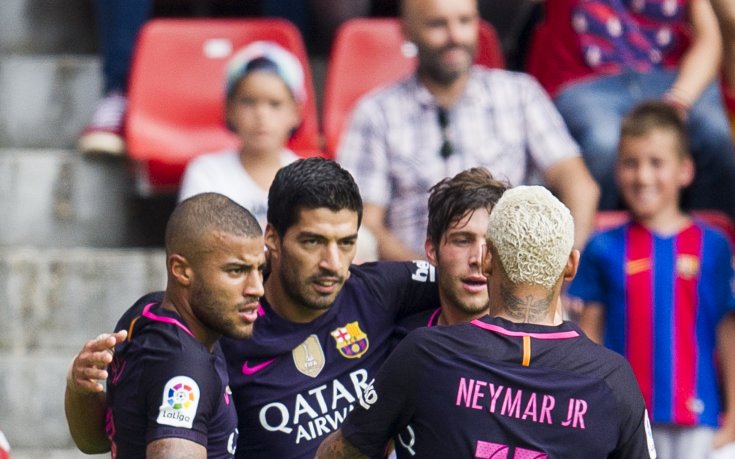 Барса изкърти с разлика скромния Хихон