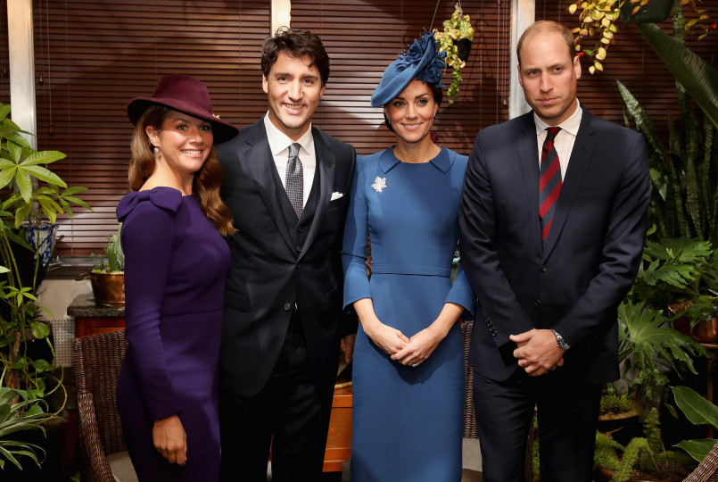 Кралското семейство в Канада