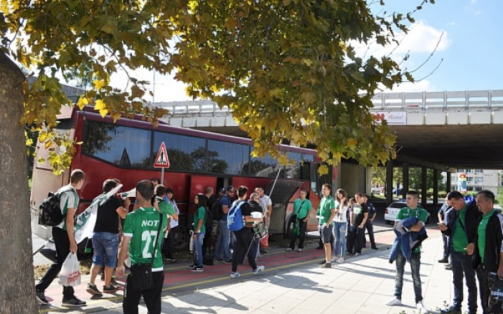 Осем рейса от Североизтока тръгнаха към София за мача Лудогорец- ПСЖ