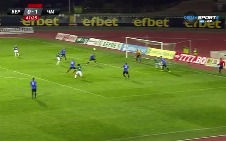 Берое - Черно море 0:1 /полувреме/