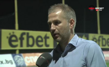 Йорданеску: Видях личности на терена, мачът с Левски не решава нищо