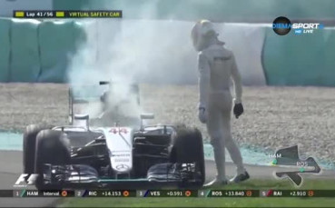 Гръмнаха ли надеждите на Хамилтън за световна титла?