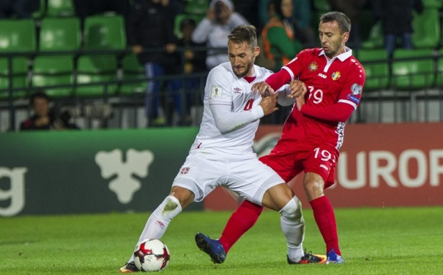 Отборът на Сърбия поведе на Австрия в световна квалификация от