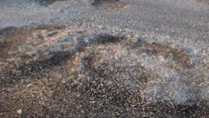 Кола на Бърза помощ пропадна в изкоп