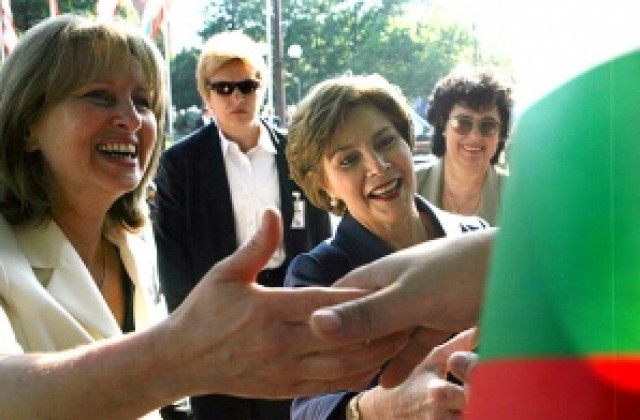 Лора Буш посети Боянската църква
