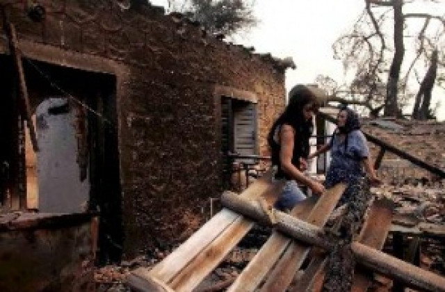 Показаха кадри с предполагаемите подпалвачи в Гърция