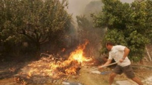 Пожарите в Гърция в европейската преса