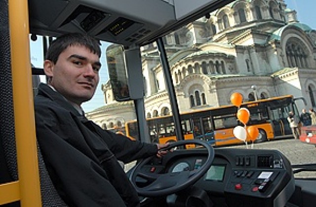Нови автобуси тръгват по линиите на столичния градски транспорт
