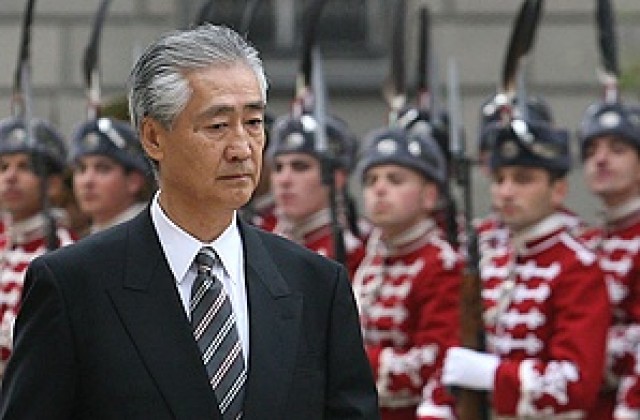 Новият посланик на Япония връчи акредитивните си писма