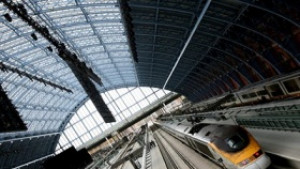 Eurostrar потегля за първи път от лондонския терминал Сейнт Панкрас