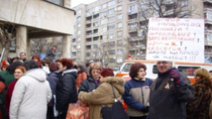 Медицинските специалисти и в Шуменско протестираха