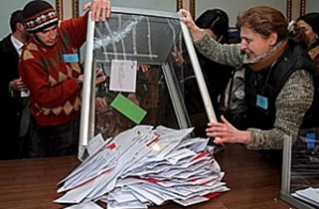 Противоречиви данни от президентските избори в Грузия