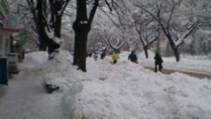 В петък започва извозването на снега от града